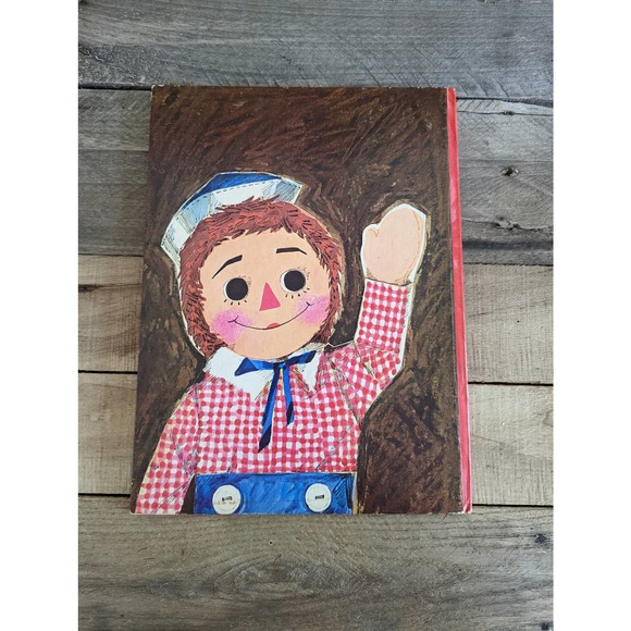 Vtg 1972 A Golden Book / Raggedy Ann - A Thank You, Please, and I Love You Book - Picture 2 of 11